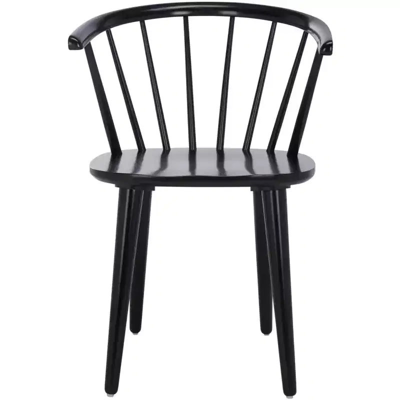Mandalyn Dining Chair - Set of 2 - DCH8552 - Black - Safavieh