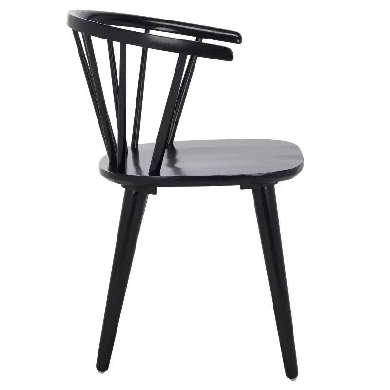 Mandalyn Dining Chair - Set of 2 - DCH8552 - Black - Safavieh