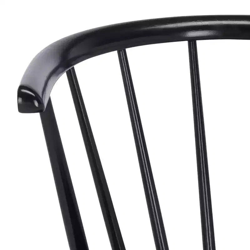 Mandalyn Dining Chair - Set of 2 - DCH8552 - Black - Safavieh