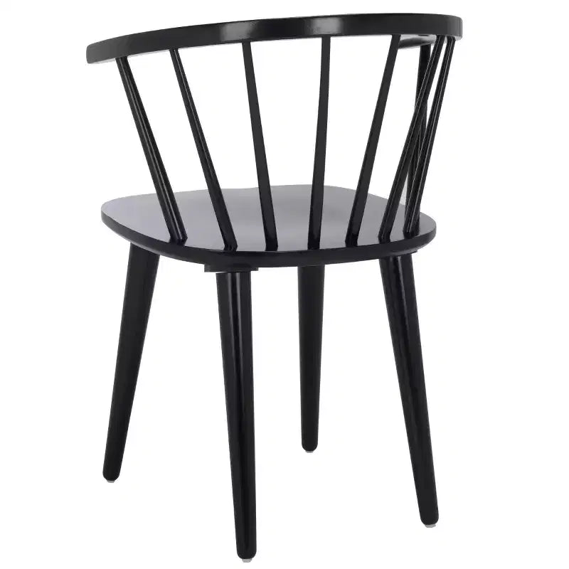 Mandalyn Dining Chair - Set of 2 - DCH8552 - Black - Safavieh