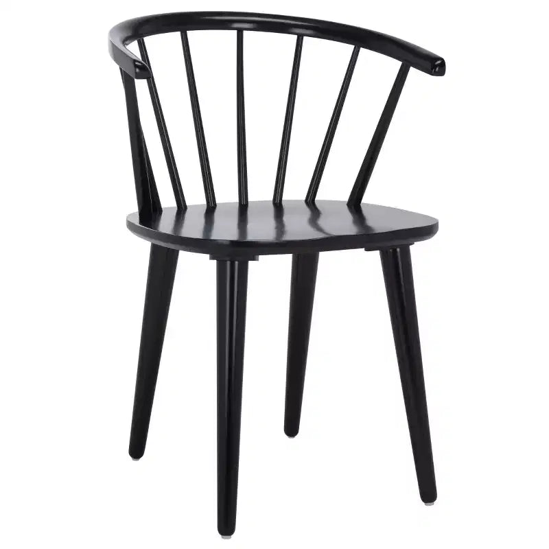 Mandalyn Dining Chair - Set of 2 - DCH8552 - Black - Safavieh