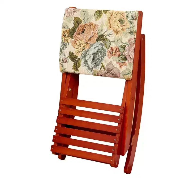 The Lakeside Collection Foldable Upholstered Rocking Footrest -