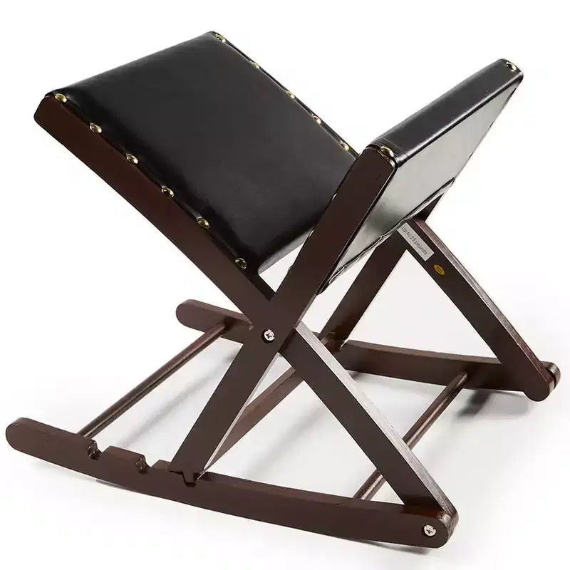 The Lakeside Collection Foldable Upholstered Rocking Footrest -