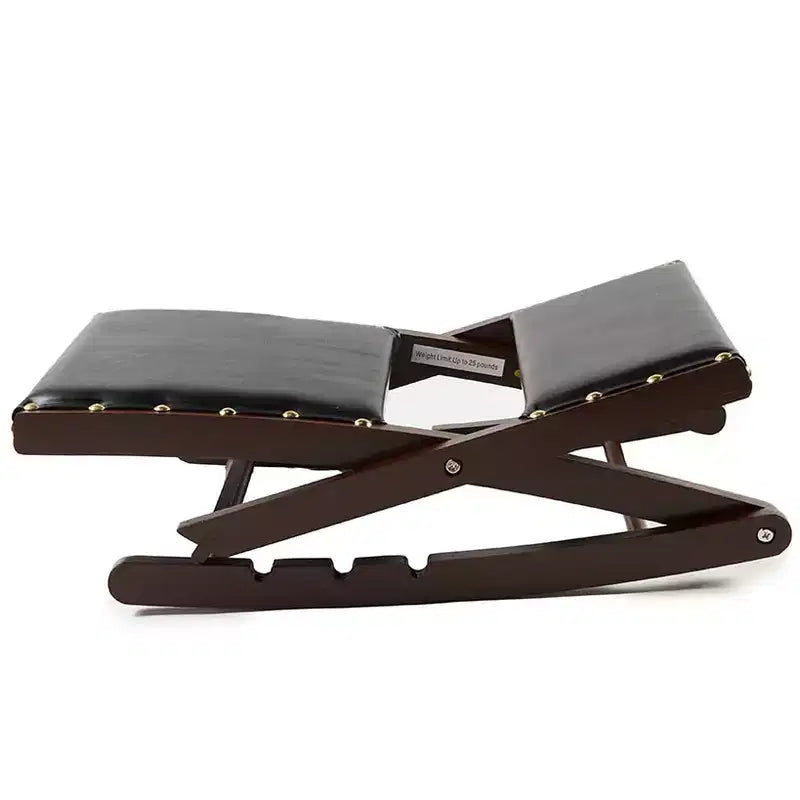 The Lakeside Collection Foldable Upholstered Rocking Footrest -