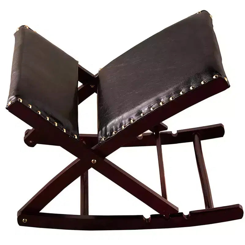 The Lakeside Collection Foldable Upholstered Rocking Footrest -