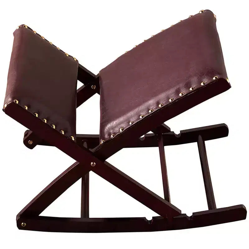 The Lakeside Collection Foldable Upholstered Rocking Footrest -