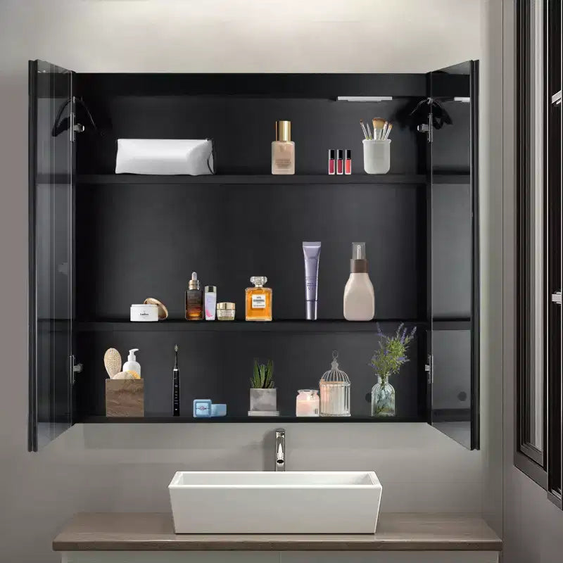 Karl Home Bathroom Wall Cabinet with Mirror