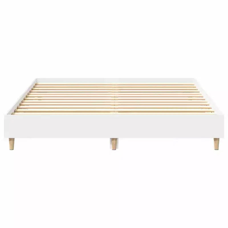vidaXL Bed Frame 2 pcs 59.84 x 79.92 in Engineered Wood