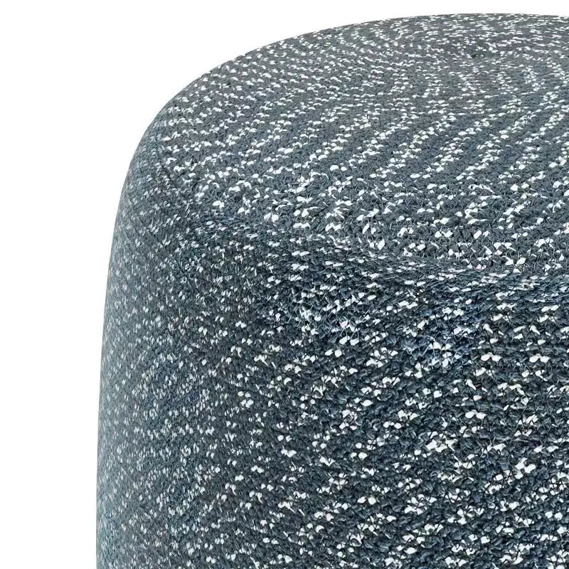 Brodie Round Braided Pouf - WyndenHall