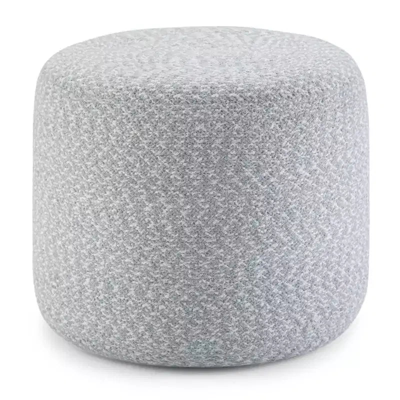 Brodie Round Braided Pouf - WyndenHall