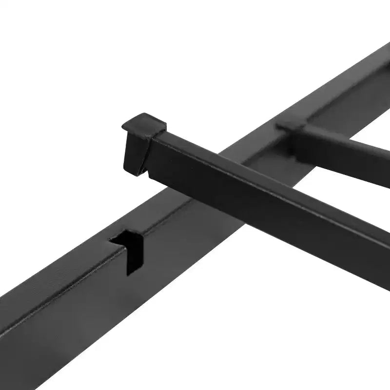 Emma and Oliver 14 Platform Bed Frame & 12 Mattress in a Box - No Box Spring Required