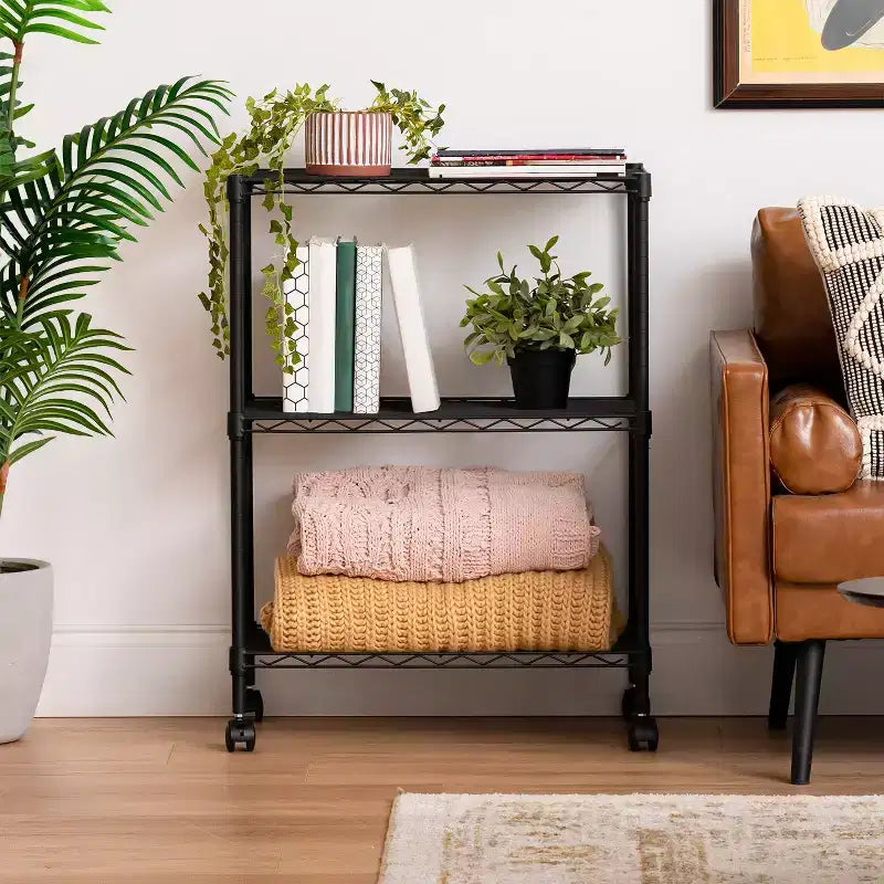 IRIS USA Garage Wire Shelving Unit, Storage Shelf