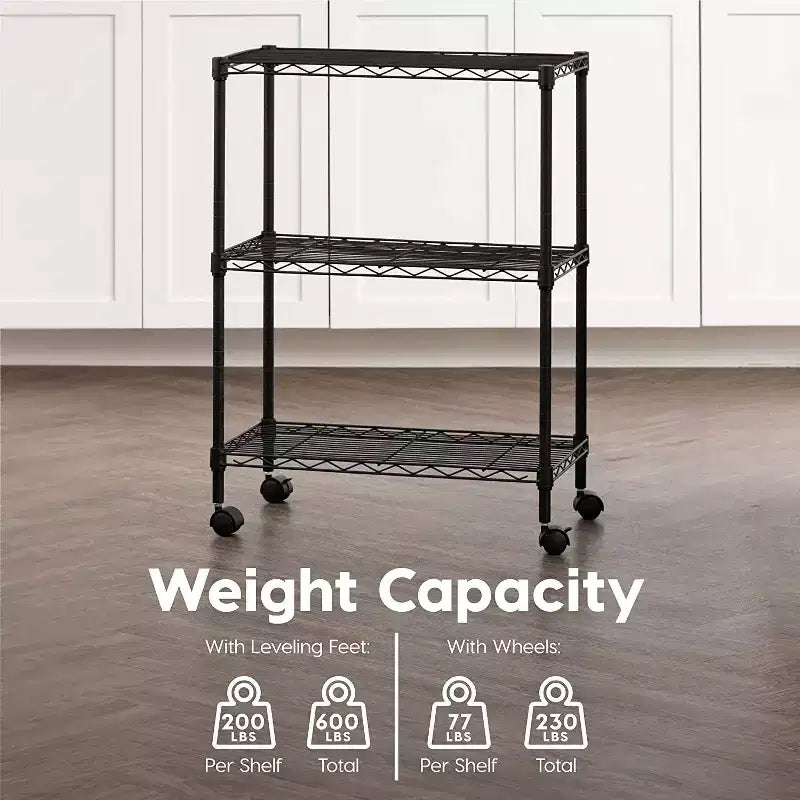 IRIS USA Garage Wire Shelving Unit, Storage Shelf