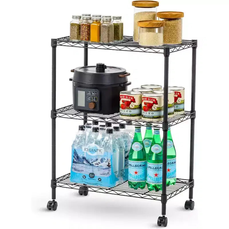 IRIS USA Garage Wire Shelving Unit, Storage Shelf